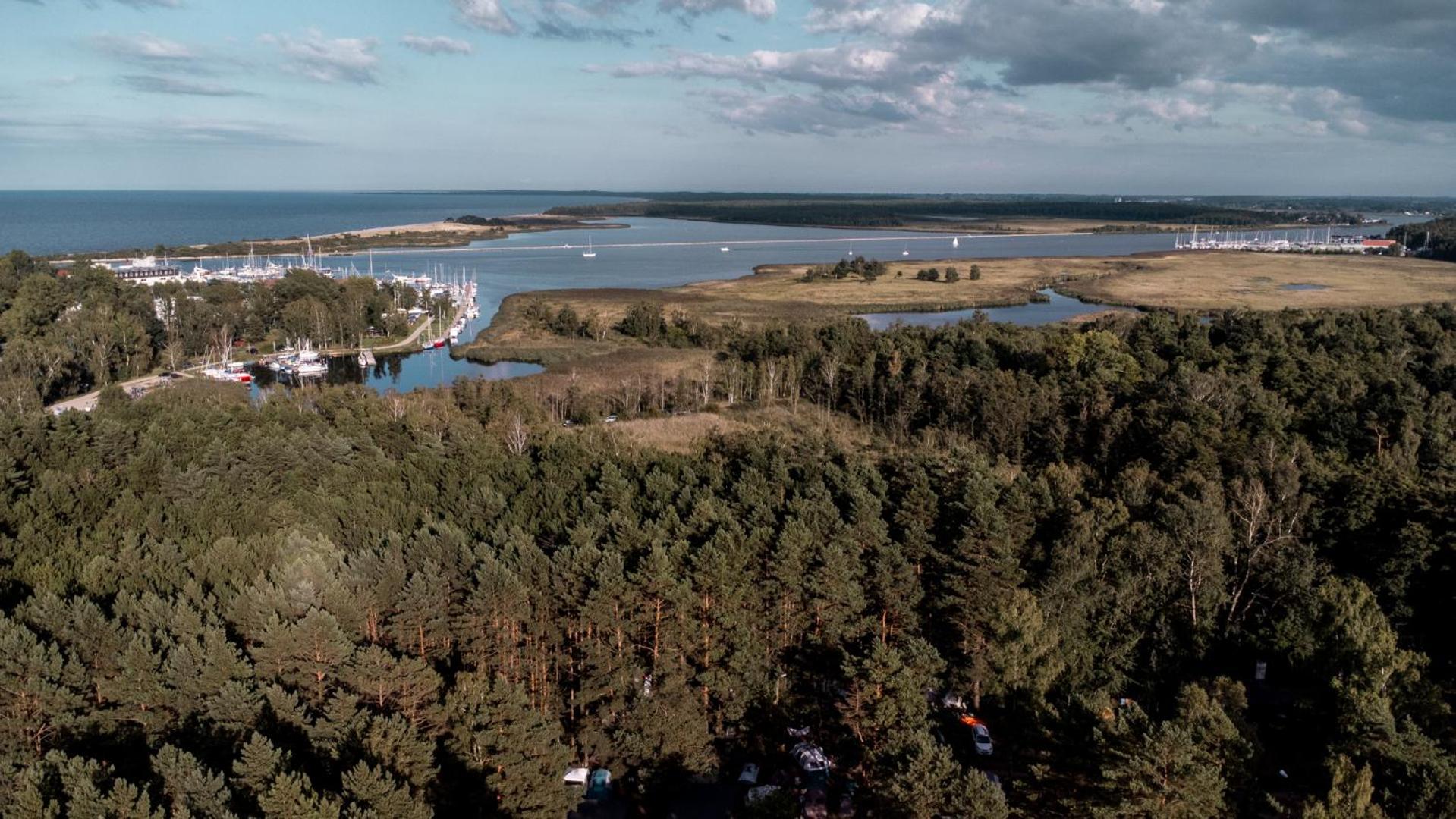 Camp Bursztynowy Las Hotell Gdańsk Eksteriør bilde